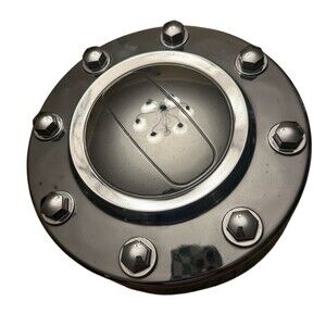 Dorman Chrome Wheel Center Cap Hub Cover 8-Lug Push-Through Single